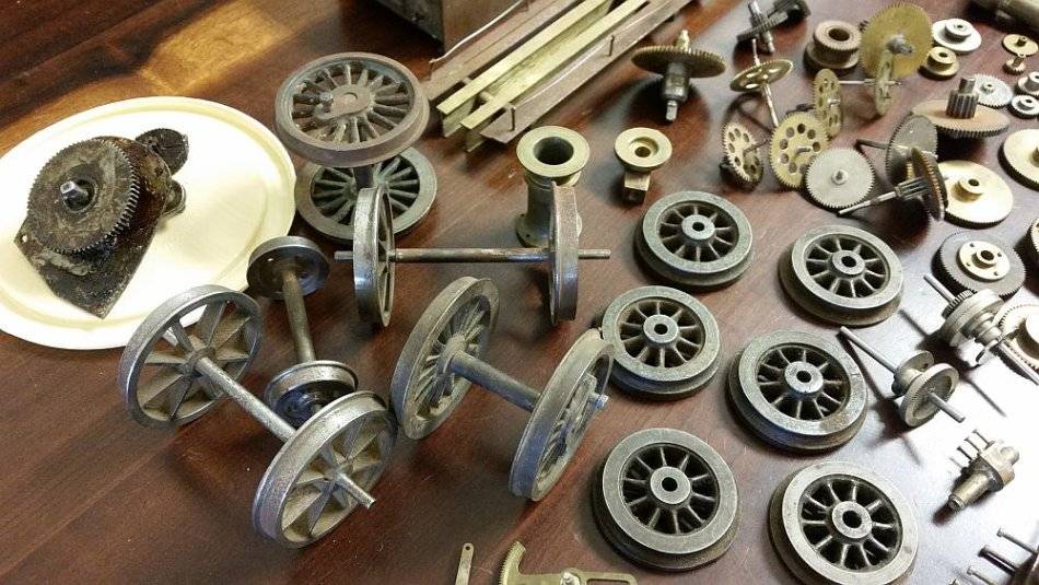 Parts & Accessories Brass Model Steam Train Parts, Steel Wheels